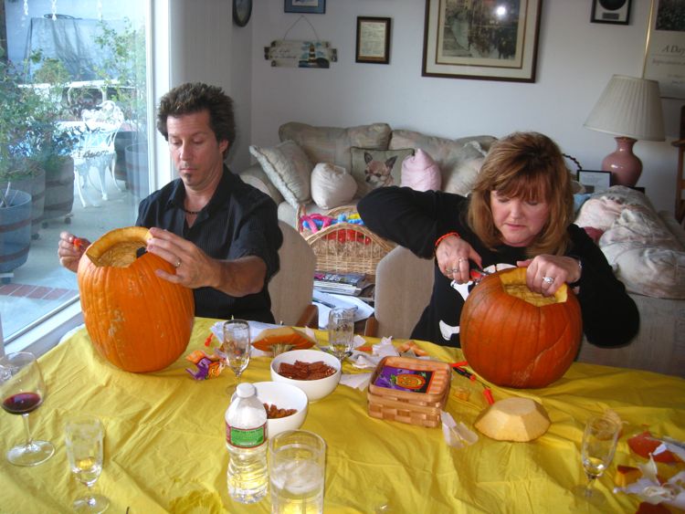 Halloween Pumpkin Carving  October 2010