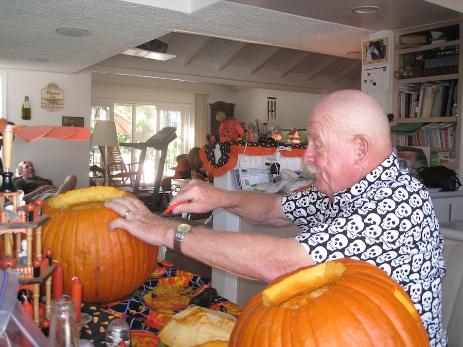 Pumpkin carving 2012