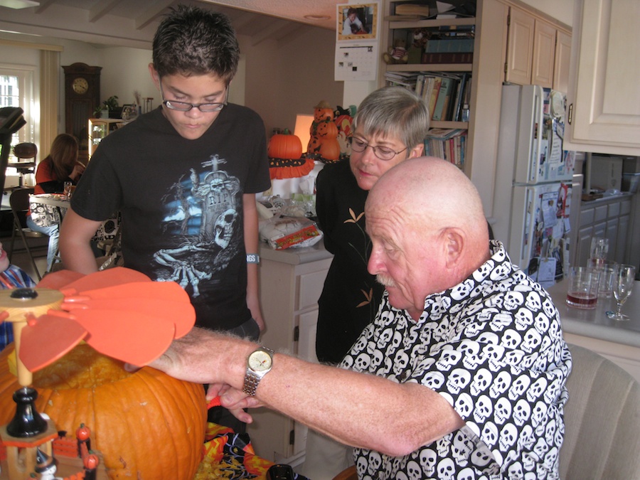 Pumpkin carving 2012