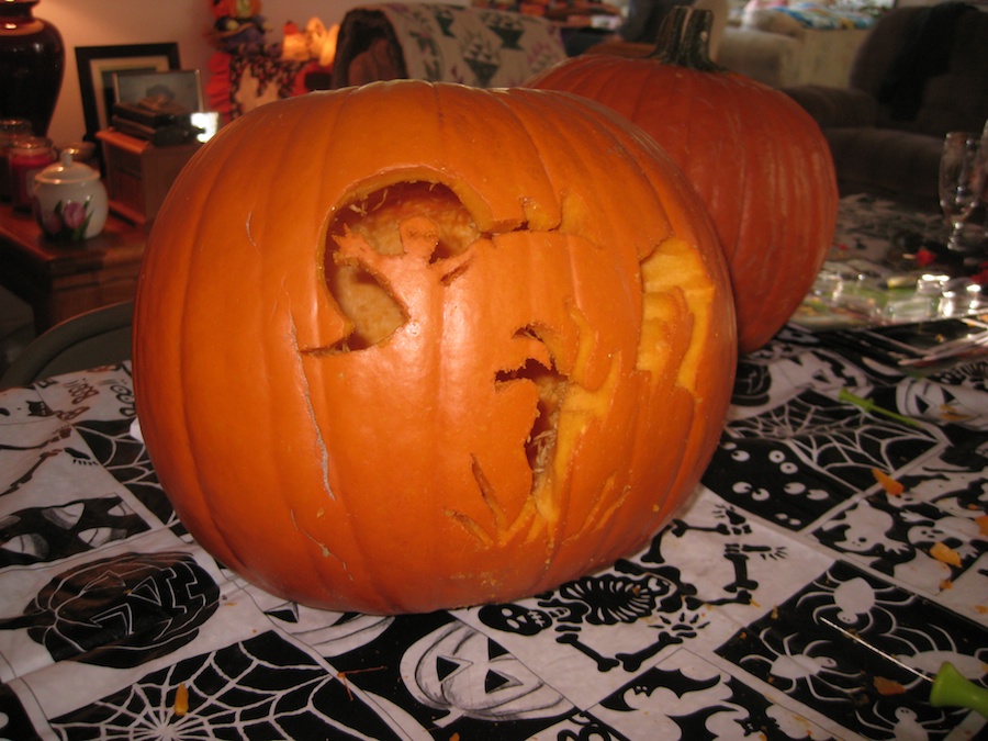 Pumpkin carving 2012