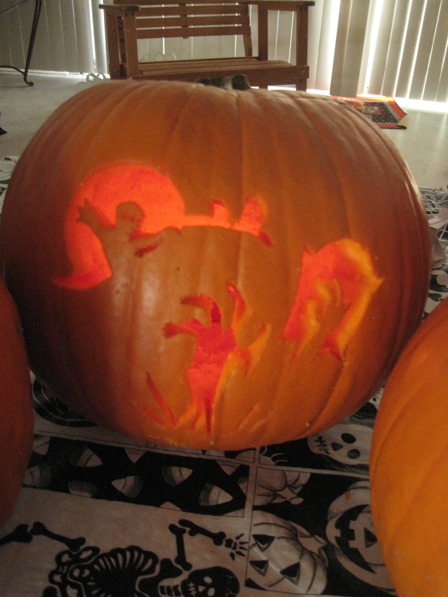 Pumpkin carving 2012