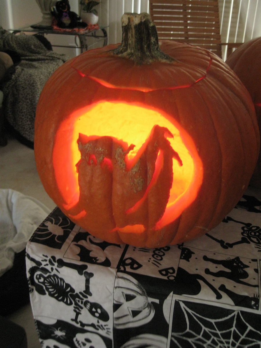 Pumpkin carving 2012