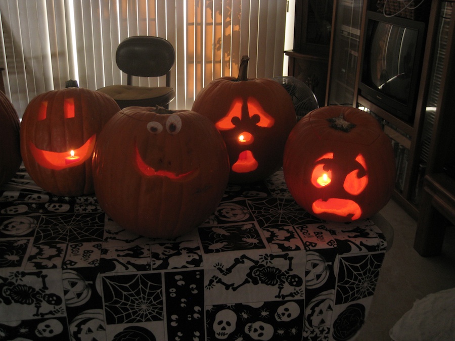 Pumpkin carving 2012