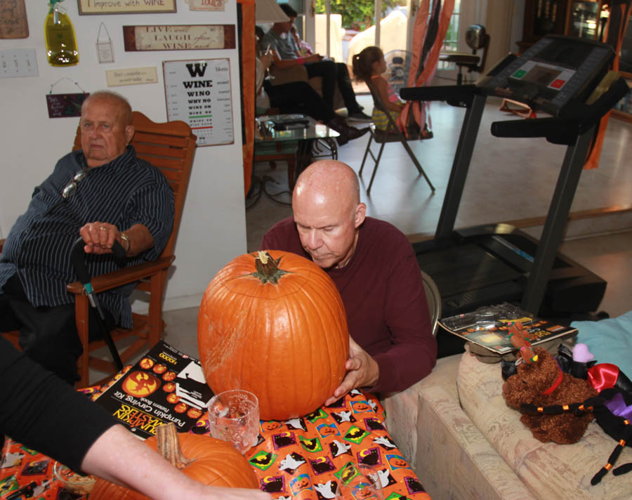 Pumpkin carving October 26th 2014