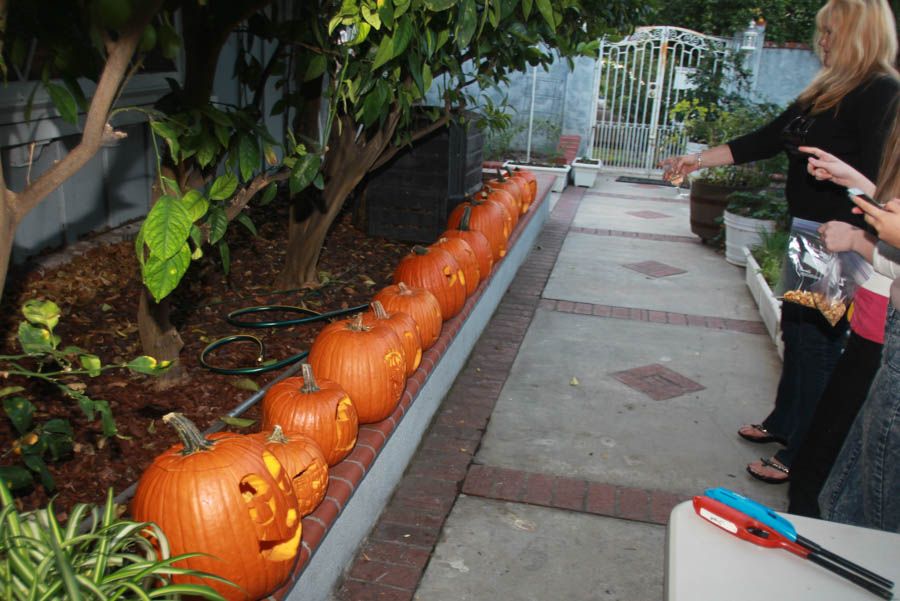 Pumpkin carving October 26th 2014