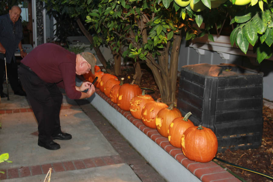 Pumpkin carving October 26th 2014