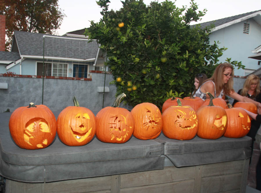 Pumpkin carving October 26th 2014