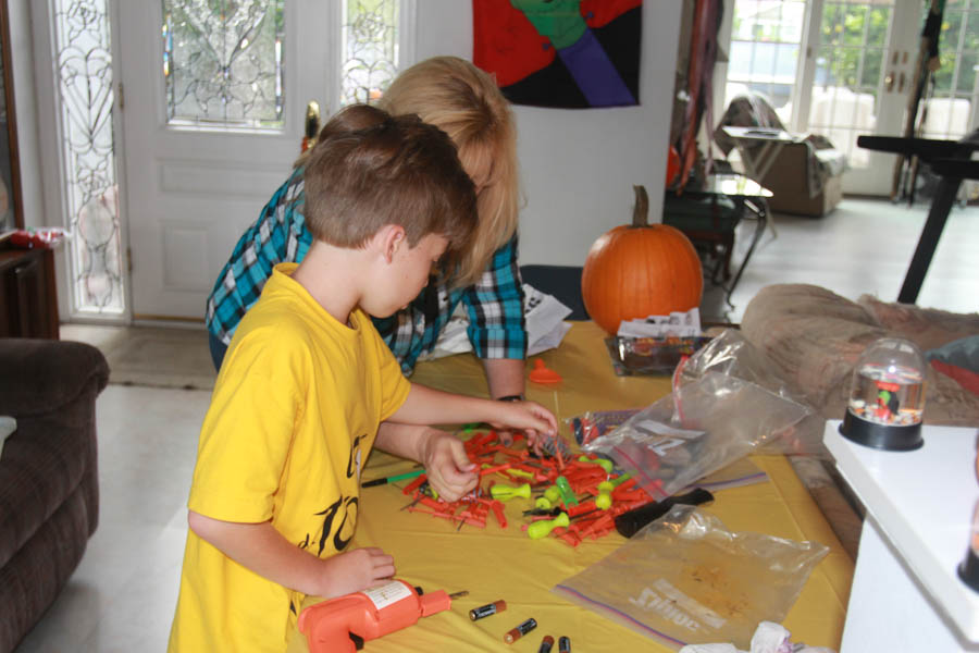 Pumpkin carving 10/25/2015