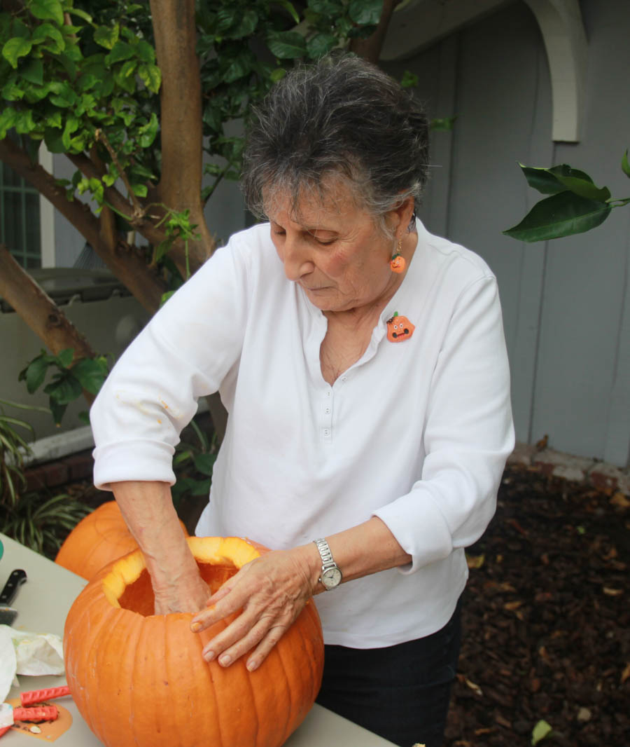 Pumpkin carving 10/25/2015