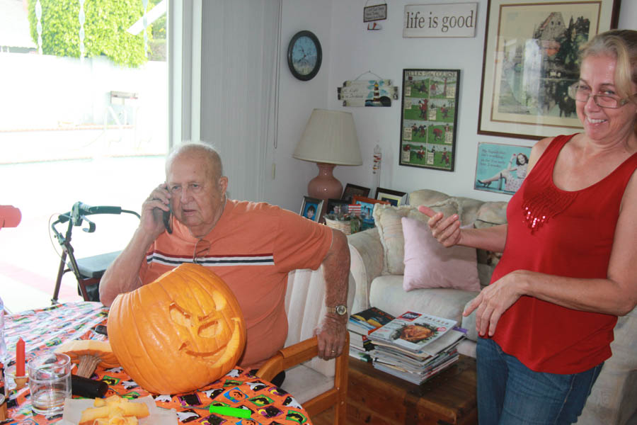 Pumpkin carving 10/25/2015