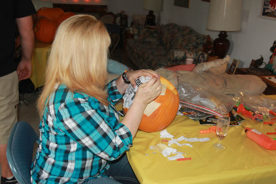 Pumpkin carving 10/25/2015