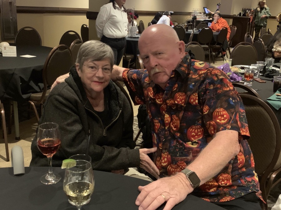 Post carving cavorting at the SA Elks October 26th 2019