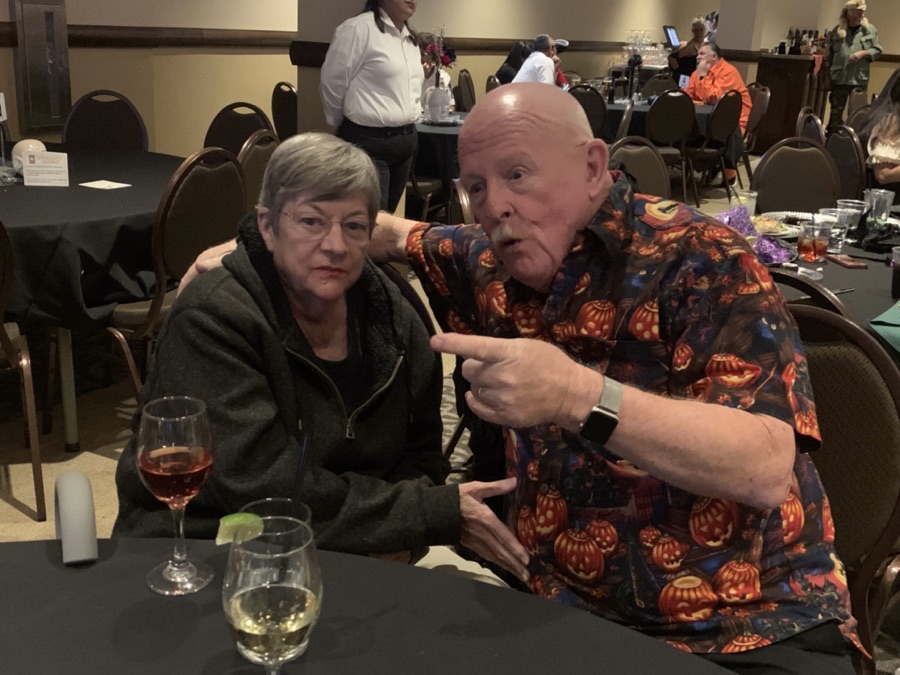 Post carving cavorting at the SA Elks October 26th 2019