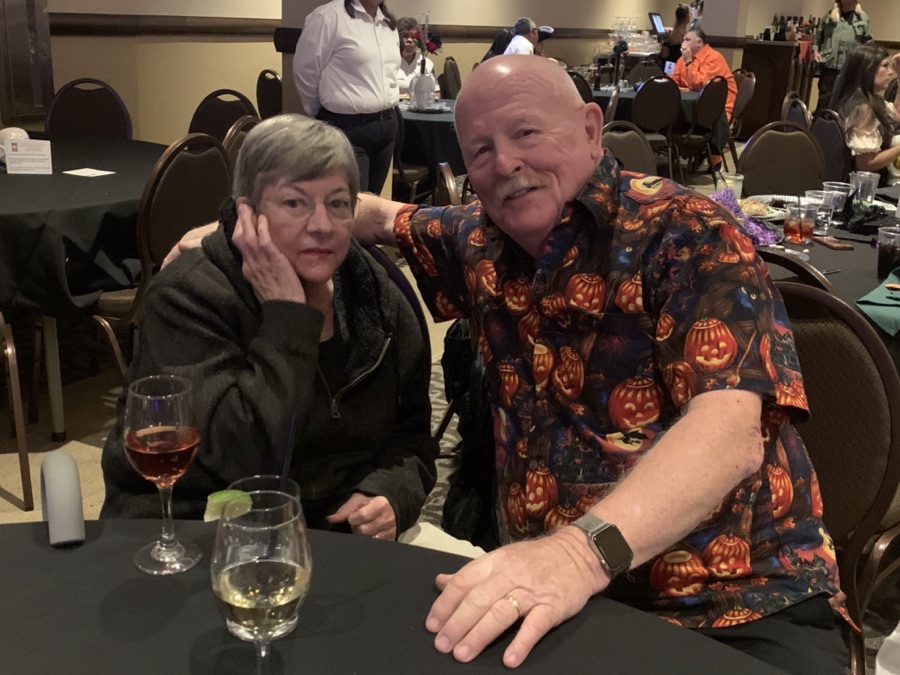 Post carving cavorting at the SA Elks October 26th 2019