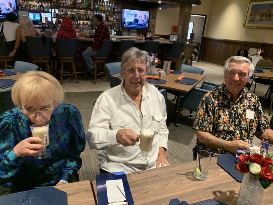 Post carving cavorting at the SA Elks October 26th 2019