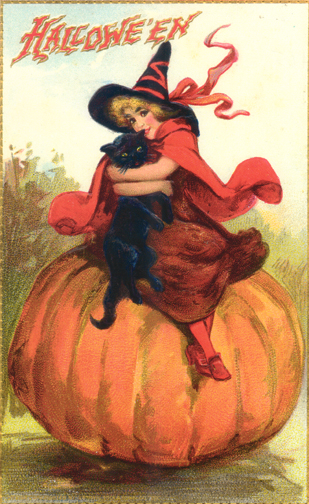 Halloween Cards From The Past