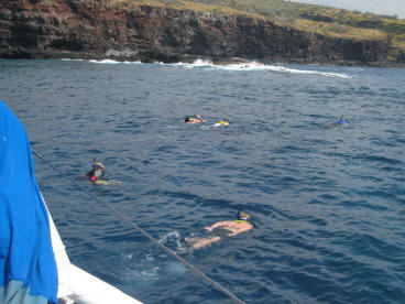 Lanai Vacation 2008 Snorkeling Adventure On The Trilogy