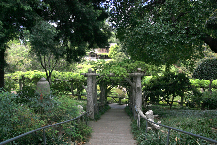 Oriental gardens at the Huntington 2009