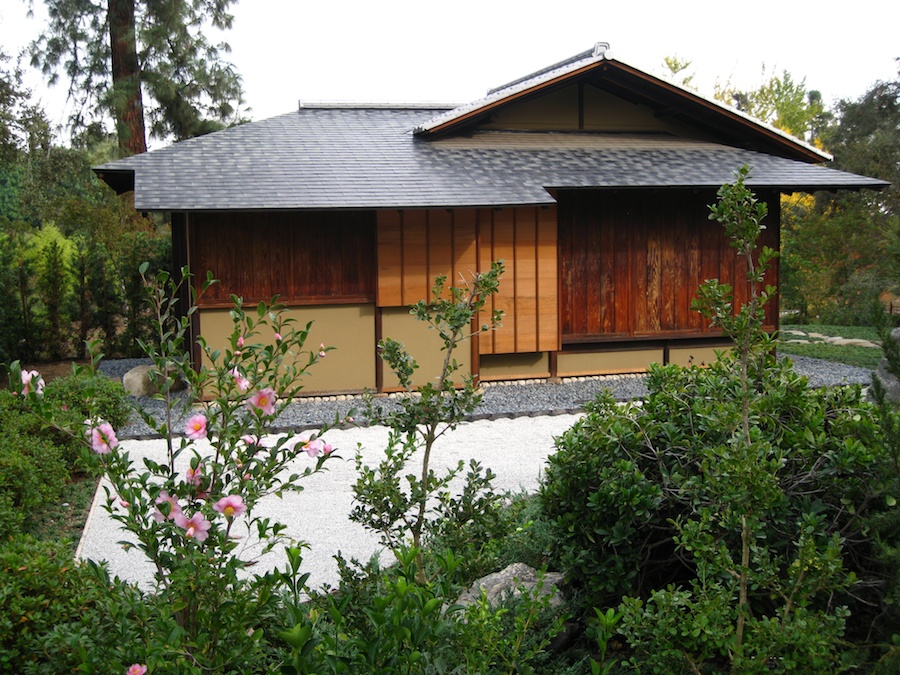 Huntington Japanese Garden visit December 2012 Members Only Day