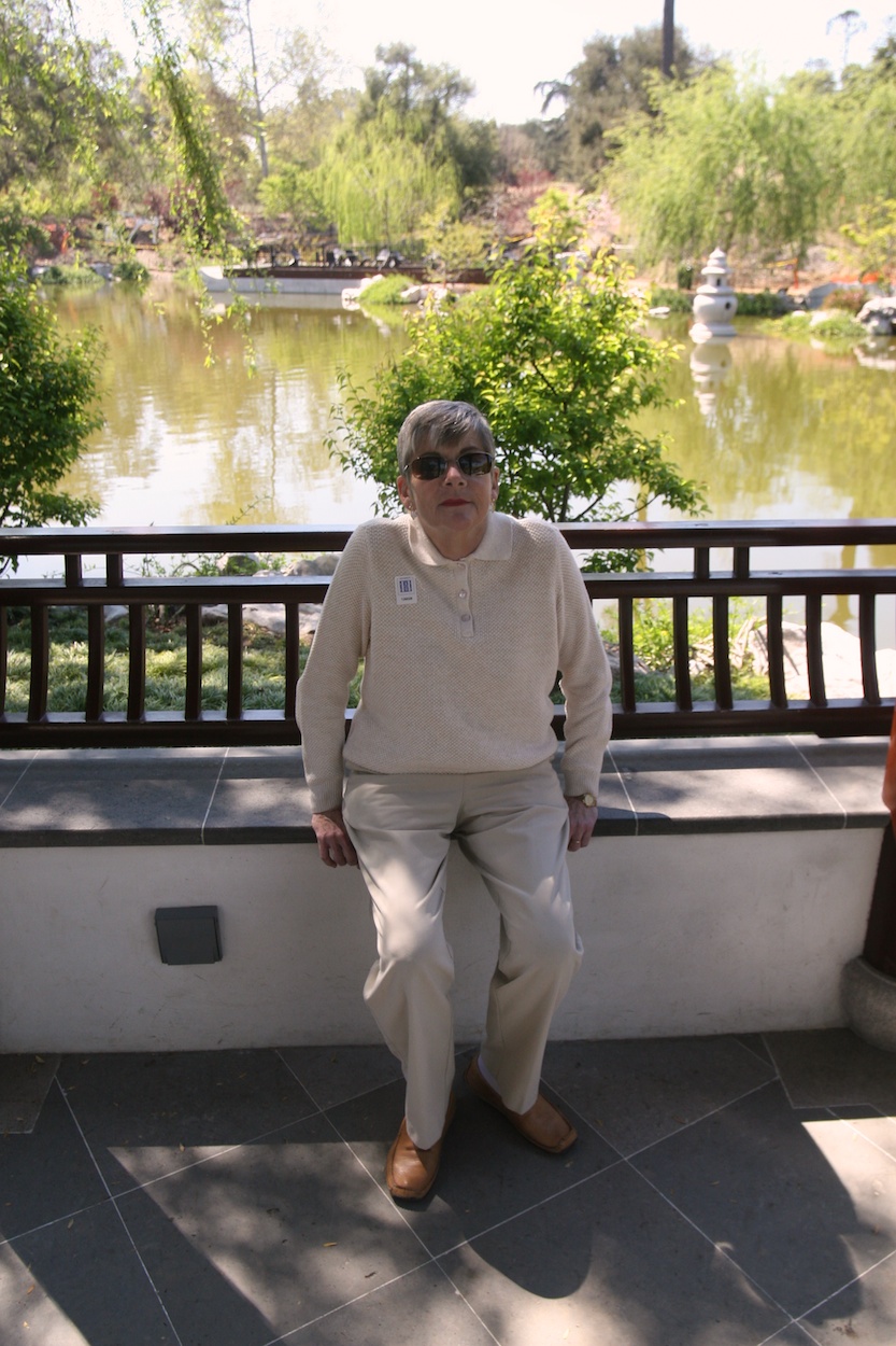 Celebrating five years retired at Huntington Gardens