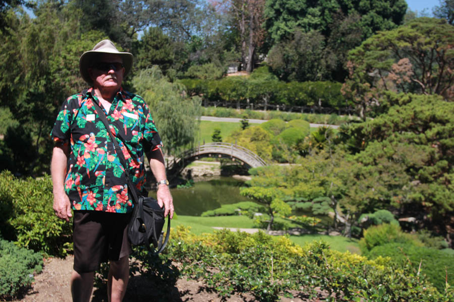 Visiting the Huntington Gardens July 13th 2015 with Charlotte and Greg