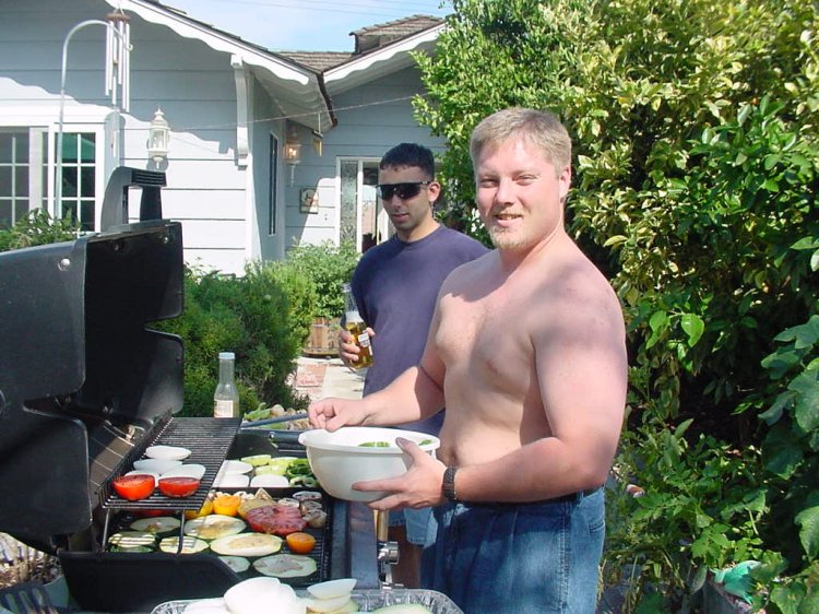 July 4th 2001 with Pete, Eddie, Edith, and Kat