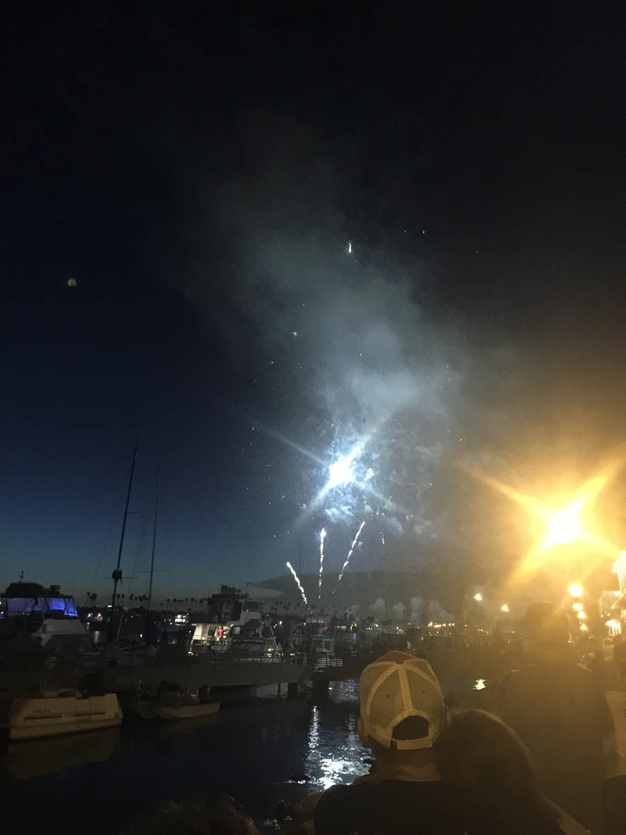 Fireworks at Malarkeys on July 3rd 2015