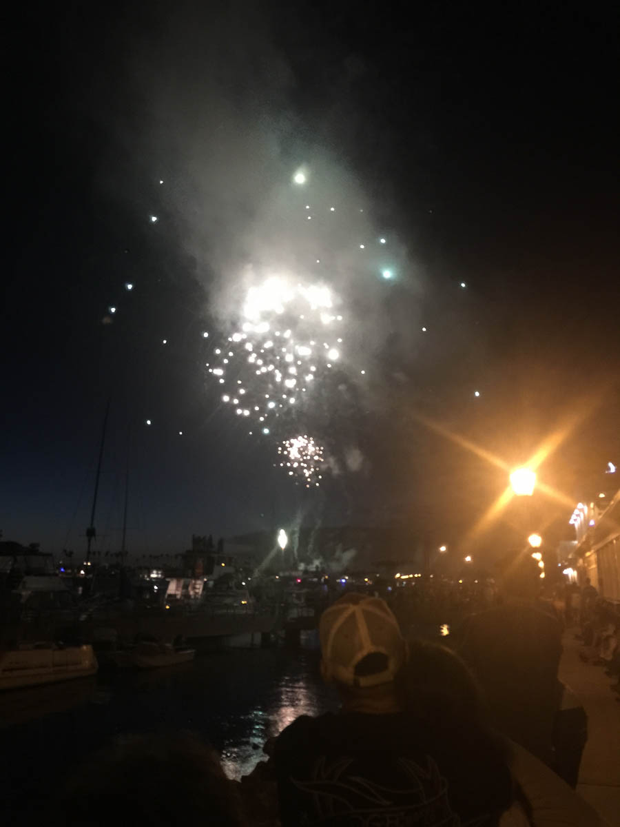 Fireworks at Malarkeys on July 3rd 2015