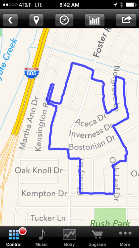 Walking in Rossmoor August 2015