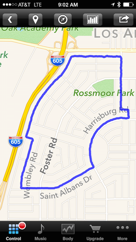 Walking August 4th 2015 in Rossmoor