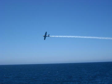 Attacked by the German airforce