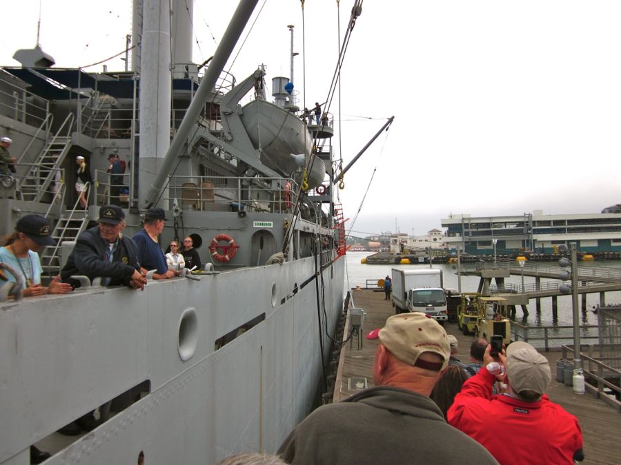 Returning home from the 2011 Lane Victory adventure