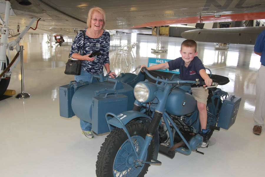 Visiting the Lyon Air Museum March 2016