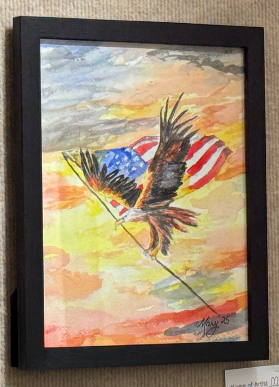 Mary's watercolor efforts
