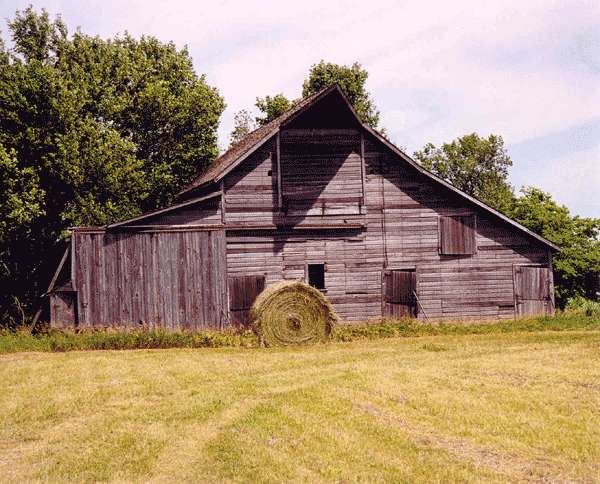 Hay barn