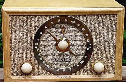 Old tube radio