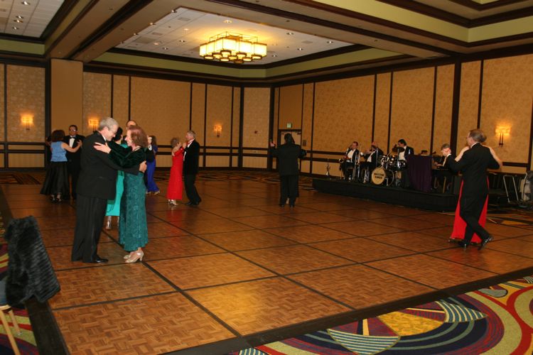 Dancing at the Snow Ball with the Nightlighters