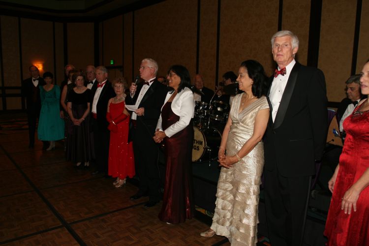 Dancing at the Snow Ball with the Nightlighters