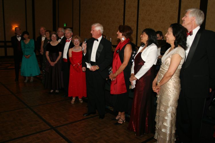 Dancing at the Snow Ball with the Nightlighters