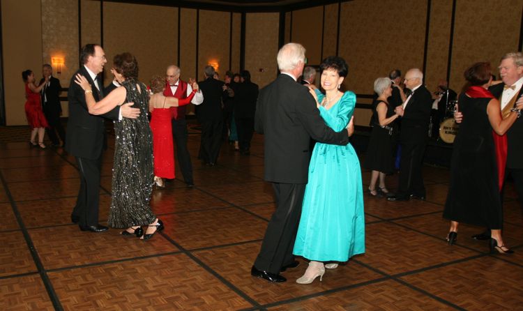 Dancing at the Snow Ball with the Nightlighters