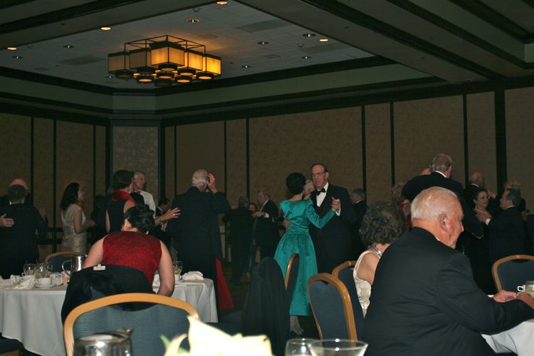 Dancing at the Snow Ball with the Nightlighters