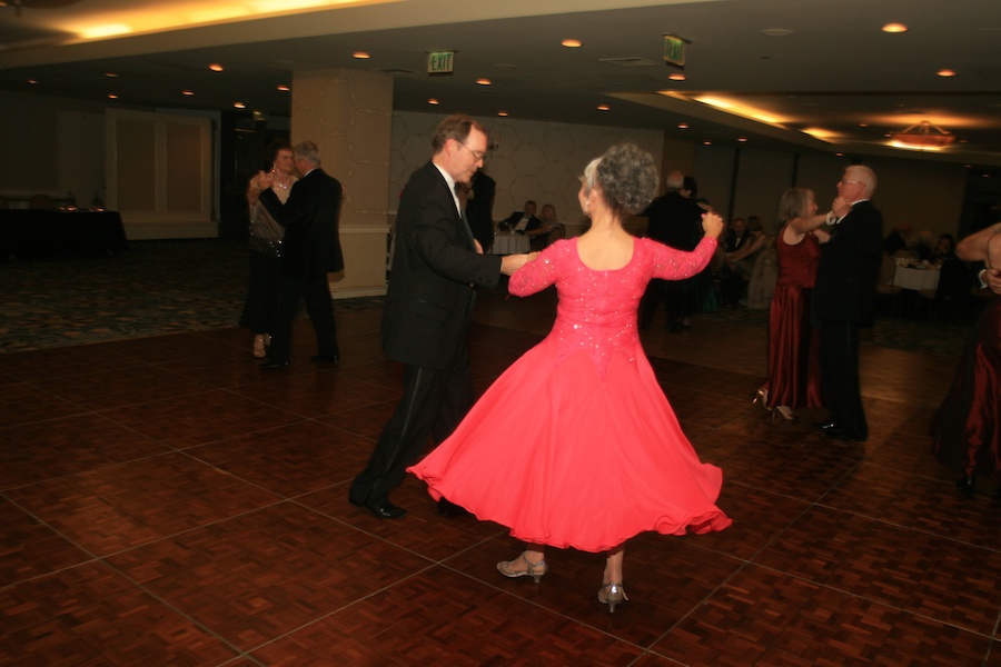 The after-dinner dancing continues as the Nightlighters December 2012