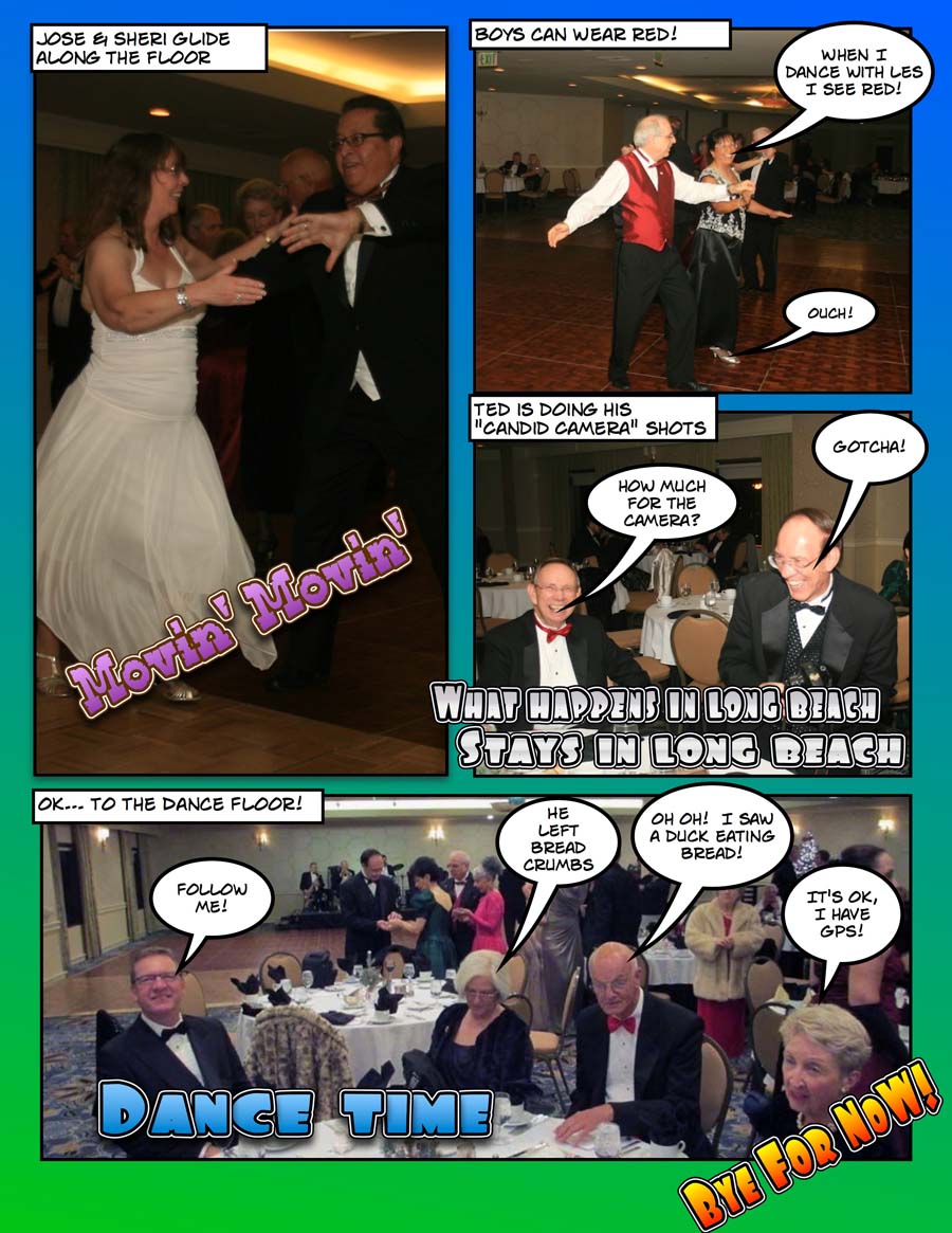 The comic view of the Nightlighters (Victorian Christmas) December 2012 Dance