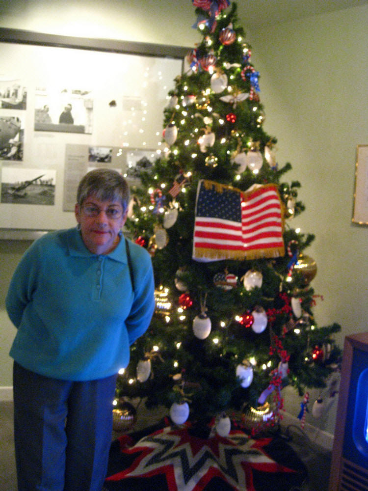 Nixon library Christmas trees 1/8/2010