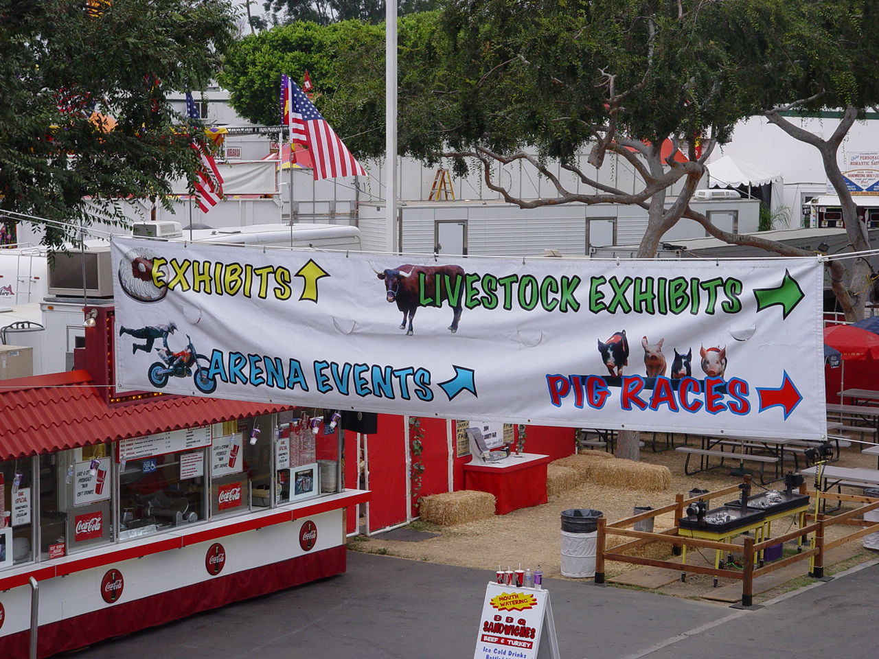 The Liles and Porters go to the OC Fair 2004