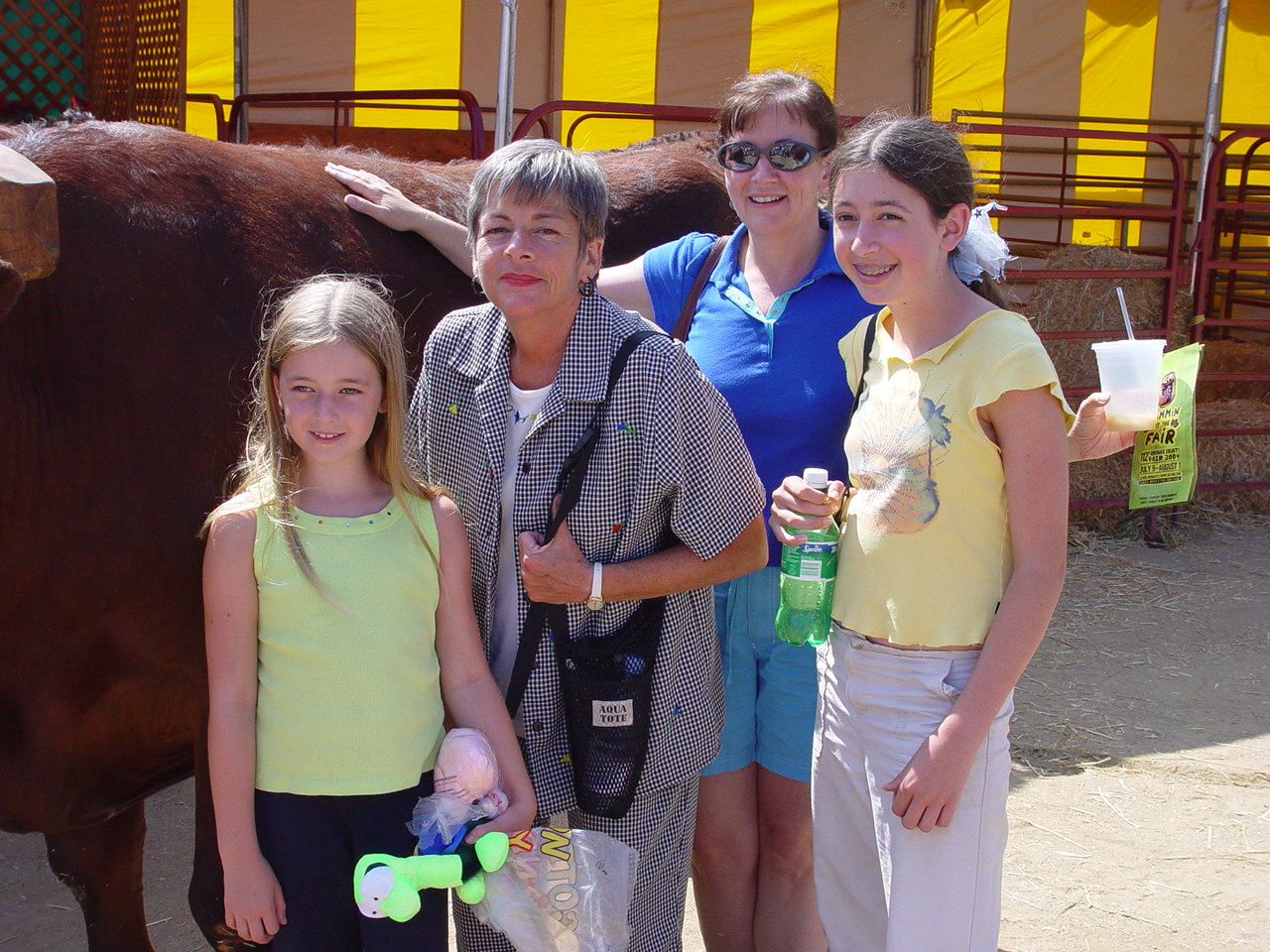 The Liles and Porters go to the OC Fair 2004