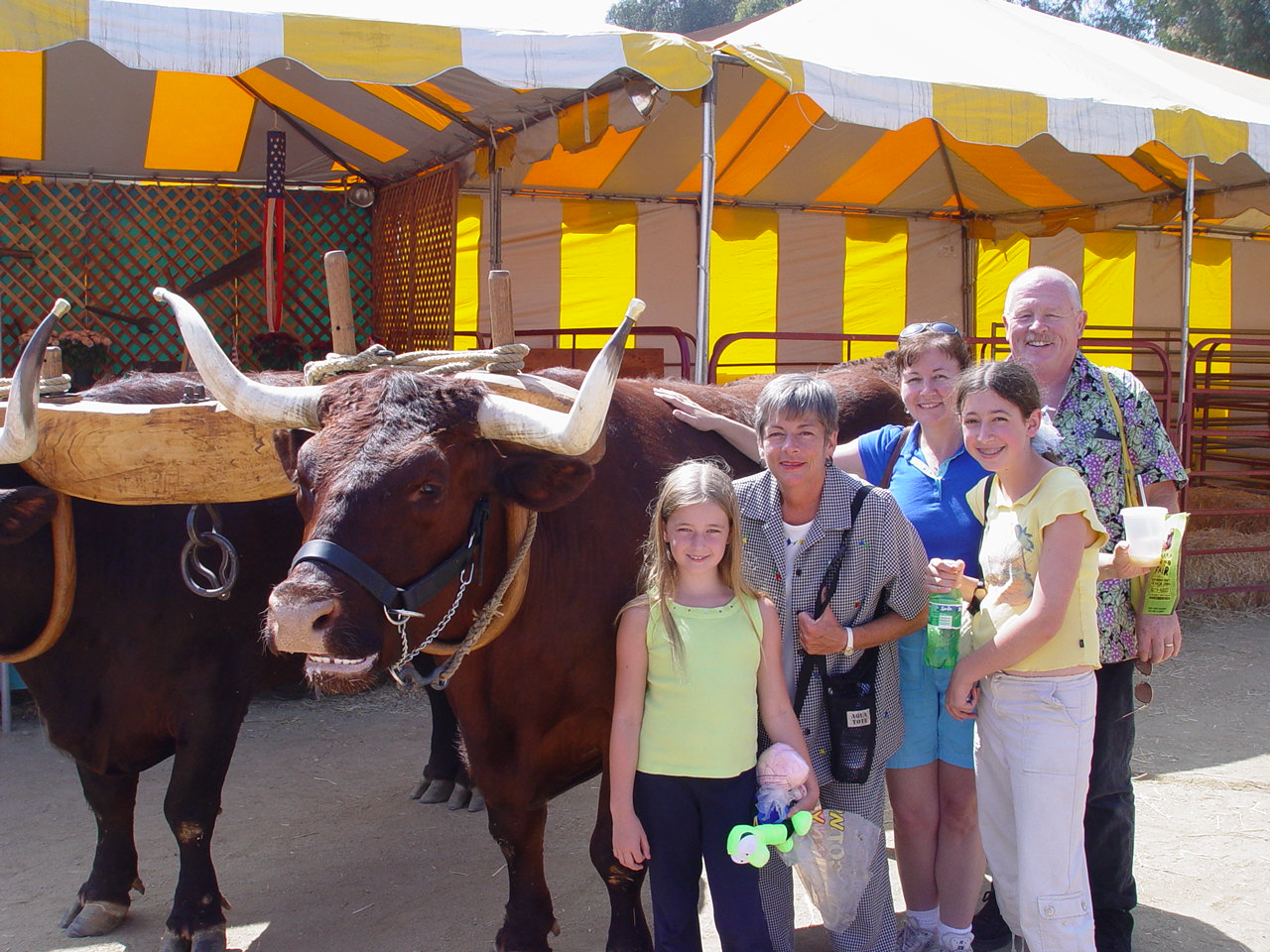 The Liles and Porters go to the OC Fair 2004