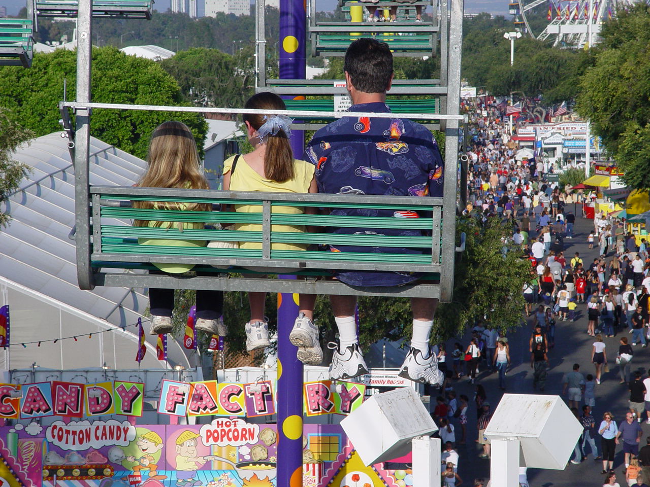 The Liles and Porters go to the OC Fair 2004