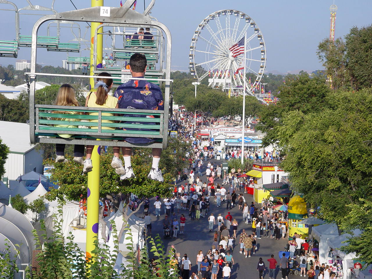 The Liles and Porters go to the OC Fair 2004