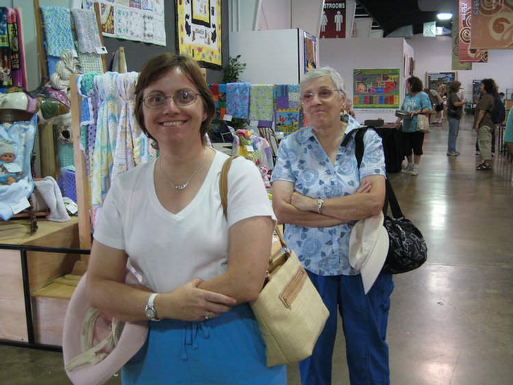 Jeanette visits the fair on
 day two 2008